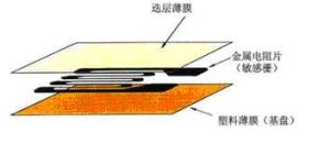 電阻應(yīng)變片的基本結(jié)構(gòu)