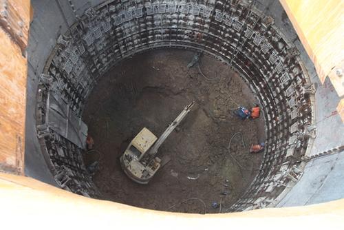 立井井筒掘進(jìn)爆破超動(dòng)態(tài)應(yīng)變測試試驗(yàn)