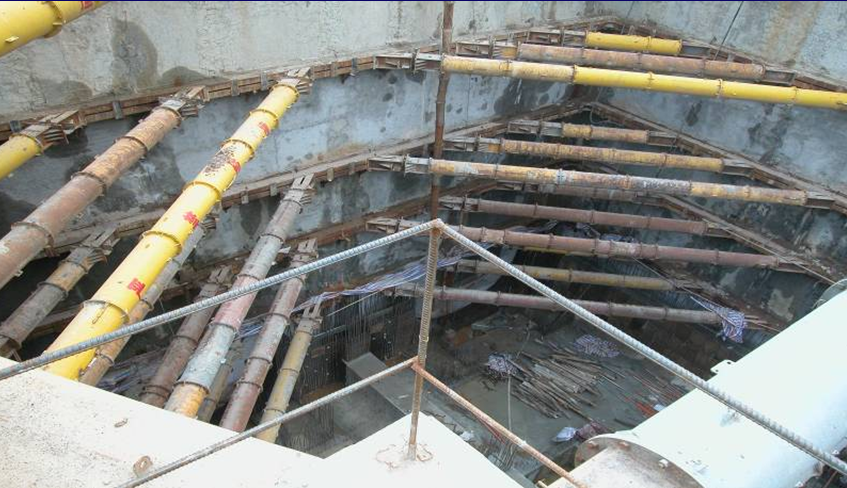 地下連續(xù)墻工字鋼接頭殘余應(yīng)力測(cè)試研究